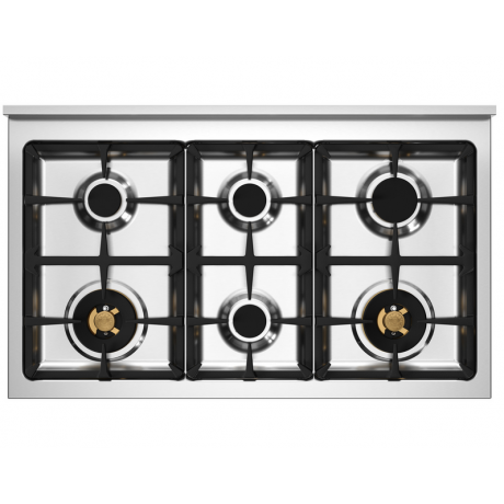 BERTAZZONI MAS106L3ENET Ηλεκτρική Κουζίνα με Εστίες Αερίου 100cm Μαύρο BERTAZZONI MAS106L3ENET Ηλεκτρική Κουζίνα με Εστίες Αερίου 100cm Μαύρο